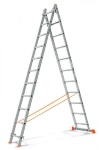 Двухсекционная лестница Эйфель Гранит 2x11 ступеней