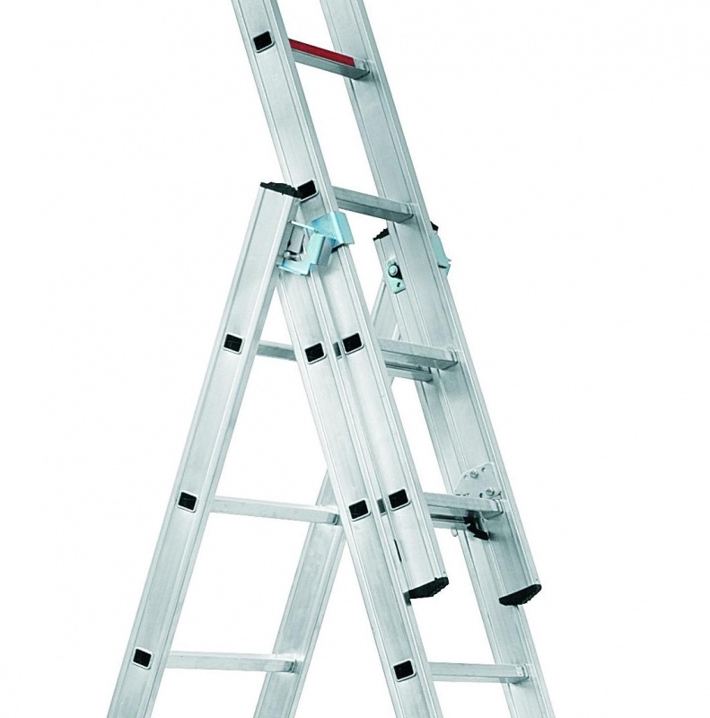 Алюминиевая лестница Alpos 3x12 ступеней (арт. 38-12)-3