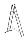 Двухсекционная лестница Алюмет 2x11 ступеней (арт. 5211)