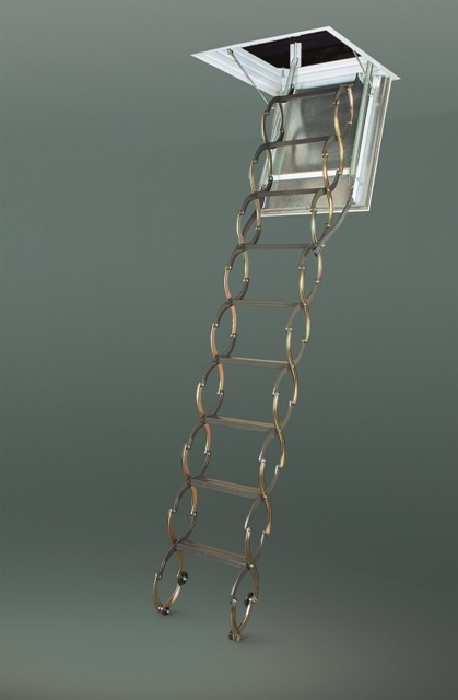 Чердачная лестница Fakro LSF 60Х120Х280-4