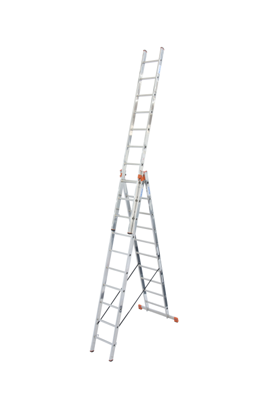 Универсальная лестница Krause Tribilo 3x10 ступеней (арт. 129680)