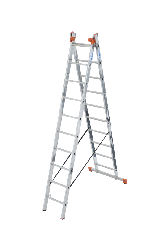 Универсальная лестница Krause Tribilo 3x10 ступеней (арт. 129680)-2