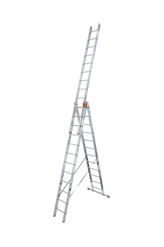 Универсальная лестница Krause Tribilo 3x12 ступеней (арт. 120953)