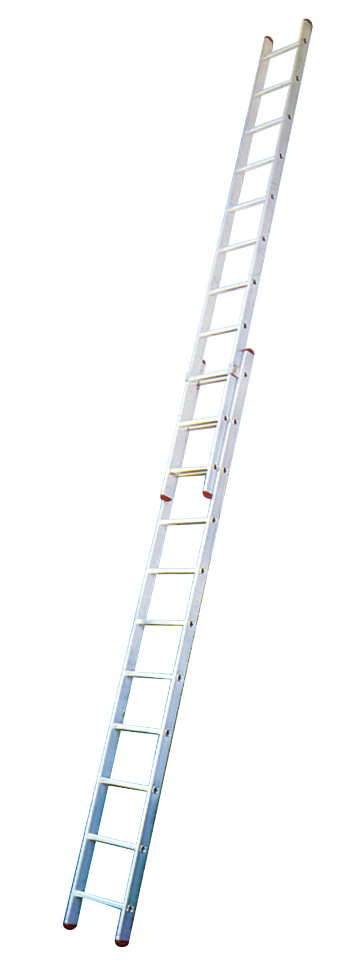 Выдвижная лестница Krause Corda 2x11 ступеней (арт. 012111)
