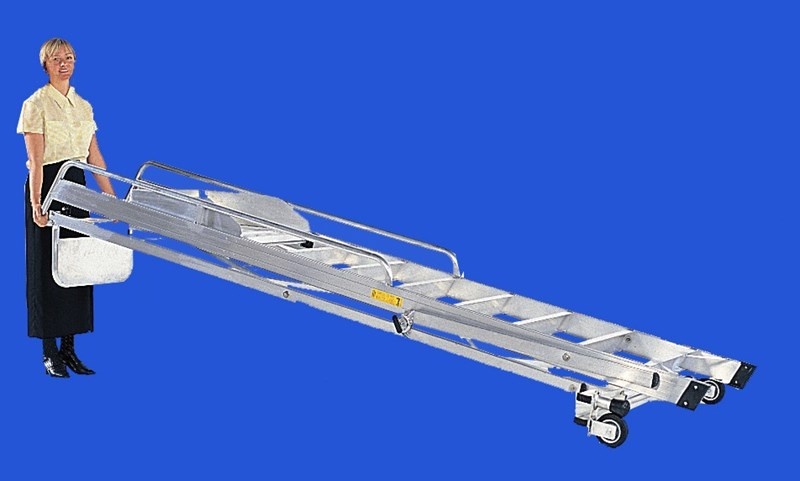 Складская стремянка Svelt Castellana 15 ступеней-8