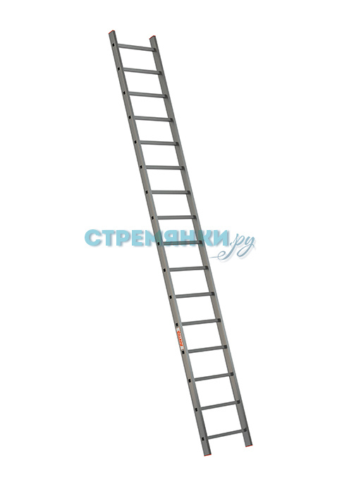 Односекционная лестница Вектор 16 ступеней (арт. 39-16)