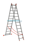 Двухсекционная лестница Вектор 2x12 ступеней (арт. 48-12)