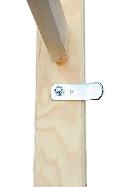 Стремянка деревянная Krause 2x10 с перекладинами (арт. 170125)-4