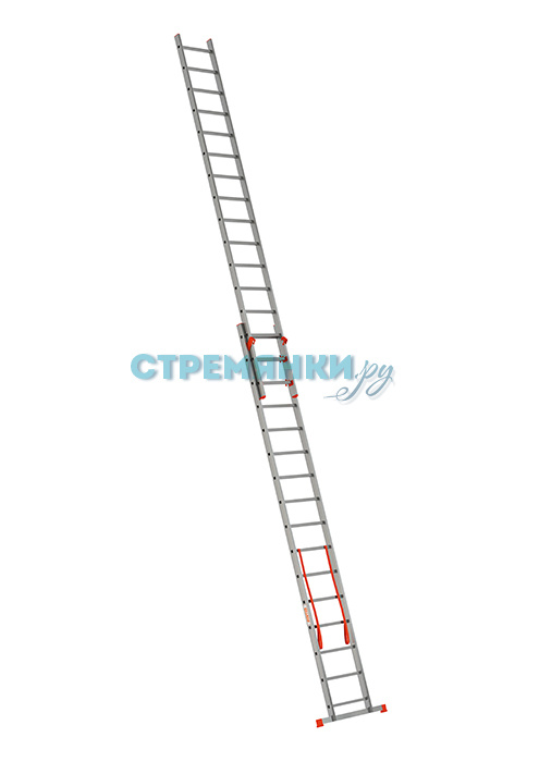 Двухсекционная лестница Вектор 2x16 ступеней (арт. 48-16)-2